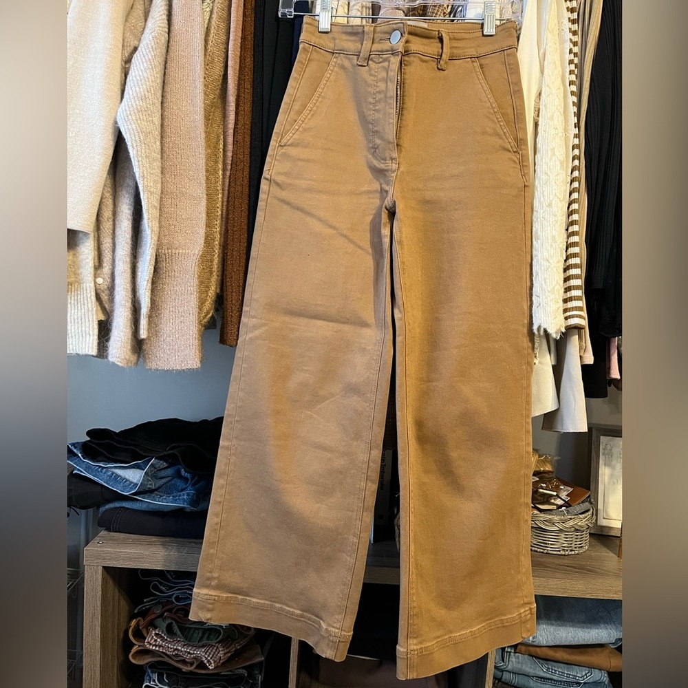 Everlane wide leg pants- 00